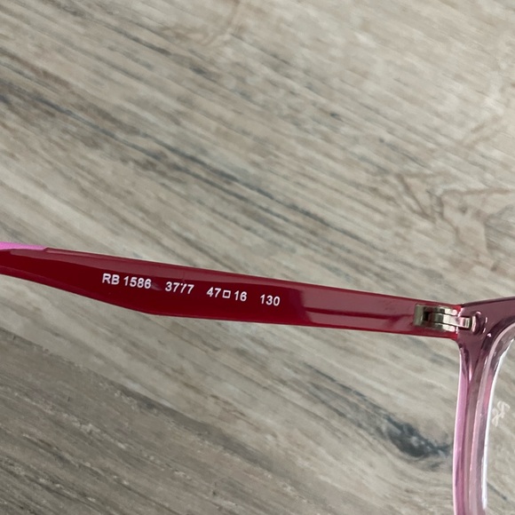 Girls rayban glasses frame pink - Picture 5 of 5